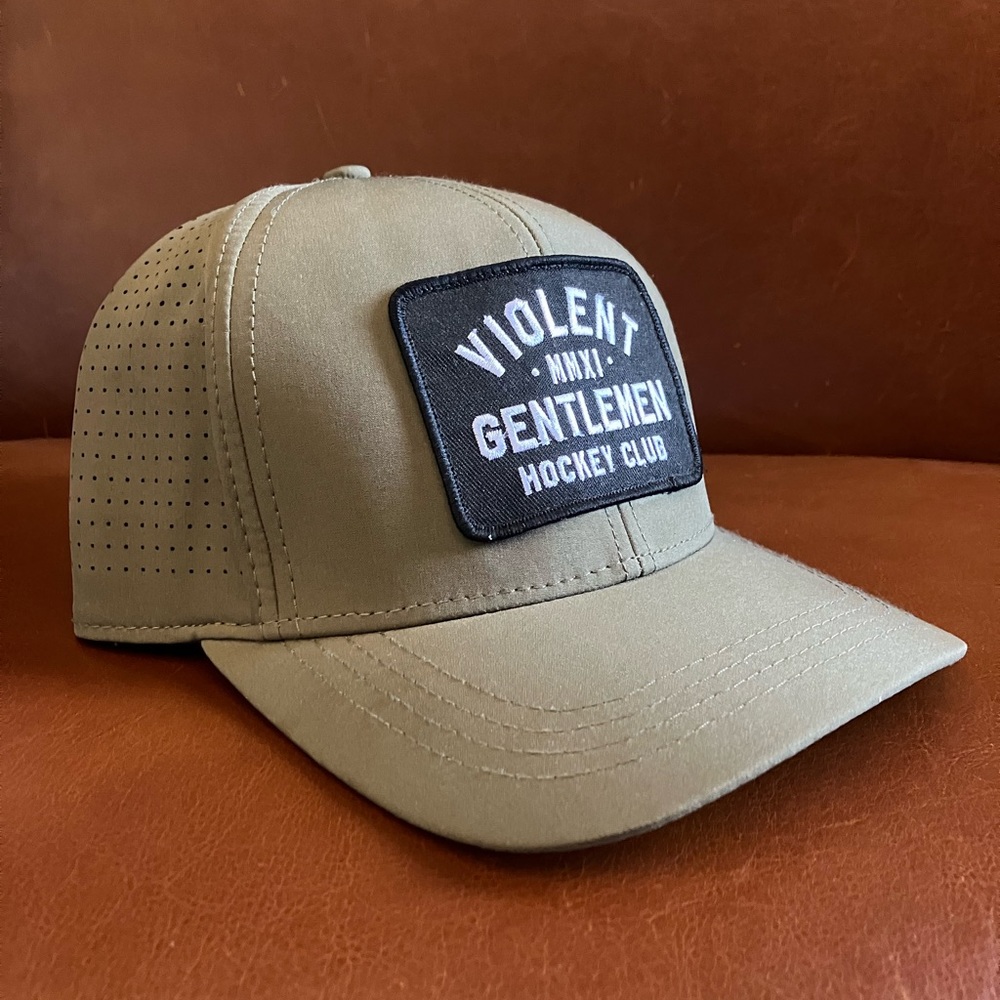 Violent Gentlemen Loyalty tech SnapBack OLIVE/Tan- OSFM - NWOT